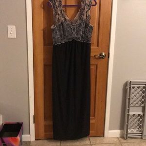 Black Lacey nightgown from Soma